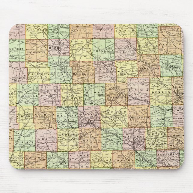 Alfombrilla De Ratón Iowa (Frente)