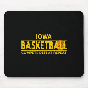 Alfombrilla De Ratón Iowa Bysketbyll - Repetir la derrota competencia