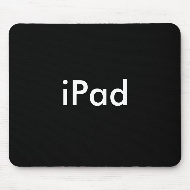 Alfombrilla De Ratón iPad- mousepad (Frente)