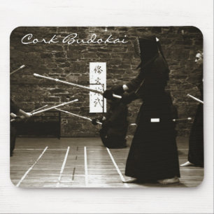 Alfombrilla De Ratón Ir de discotecas del mousemat del kendo de Budokai