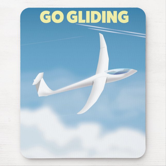 Alfombrilla De Ratón Ir en Planeador (Frente)