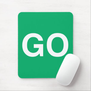 Alfombrilla De Ratón Ir Rótulo