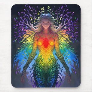 Alfombrilla De Ratón “Iridesca” -  Guardiana de los Colores