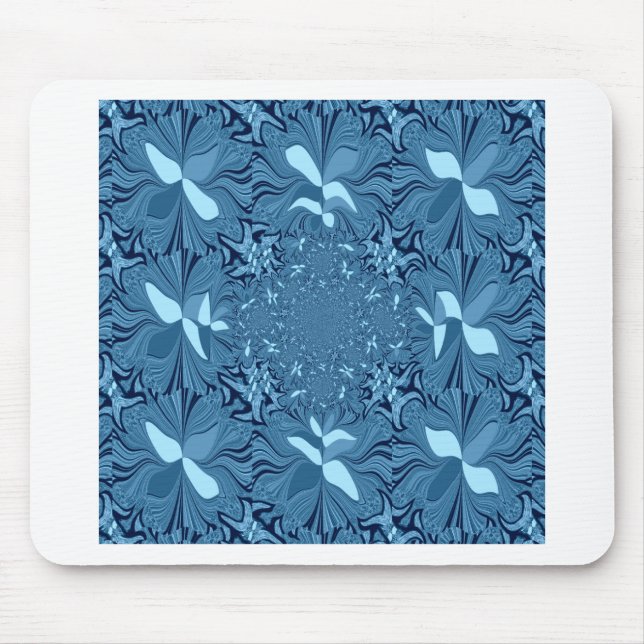 Alfombrilla De Ratón Iridescent blue. (Frente)