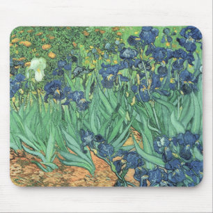 Alfombrilla De Ratón Iris de Vincent van Gogh el , 1889