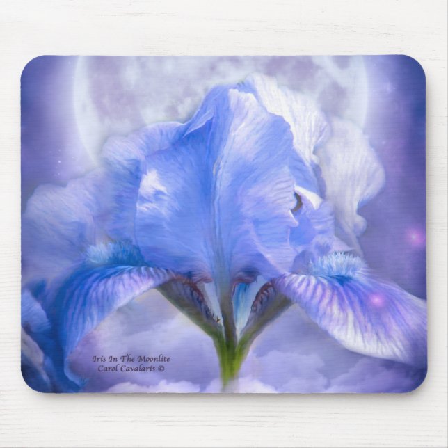 Alfombrilla De Ratón Iris en el Moonlite Mousepad (Frente)