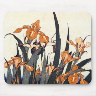 Alfombrilla De Ratón Iris, Katsushika Hokusai