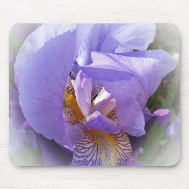 Alfombrilla De Ratón iris morado (Frente)