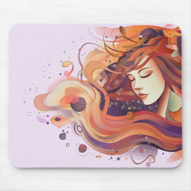 Alfombrilla De Ratón Iris Mouse Pad (Frente)