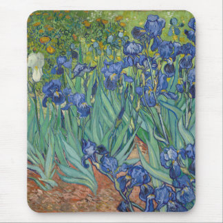 Alfombrilla De Ratón Irises de Vincent Van Gogh