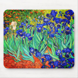 Alfombrilla De Ratón Irises de Vincent Van Gogh