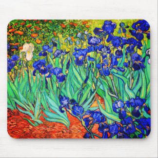 Alfombrilla De Ratón Irises de Vincent Van Gogh