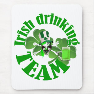Alfombrilla De Ratón Irish drinking team