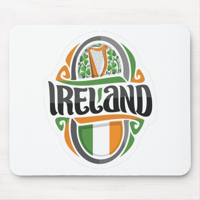Alfombrilla De Ratón Irlanda (Frente)