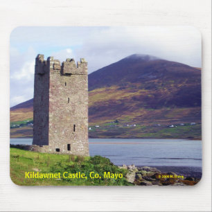 Alfombrilla De Ratón Irlanda: Castillo Mousepad de Kildawnet