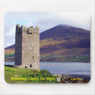 Alfombrilla De Ratón Irlanda: Castillo Mousepad de Kildawnet
