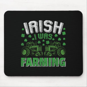 Alfombrilla De Ratón Irlandés, fui agricultor de tractores, Día de San