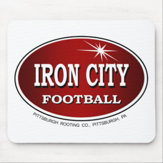 Alfombrilla De Ratón IRON CITY FOOTBALL estilo Pittsburgh ~ Mousepad