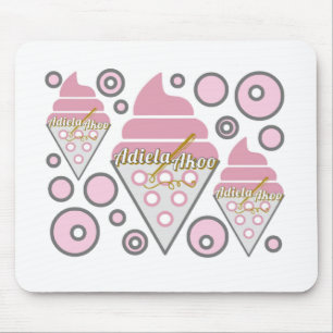 Alfombrilla De Ratón Irresistible Ice Cream Licorice Mouse Pad