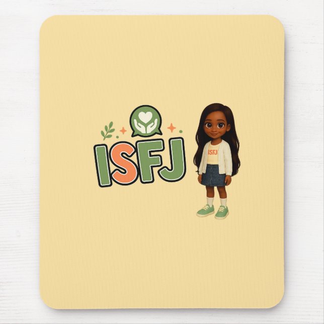 Alfombrilla De Ratón ISFJ — A Guardiã da Harmonia (Frente)