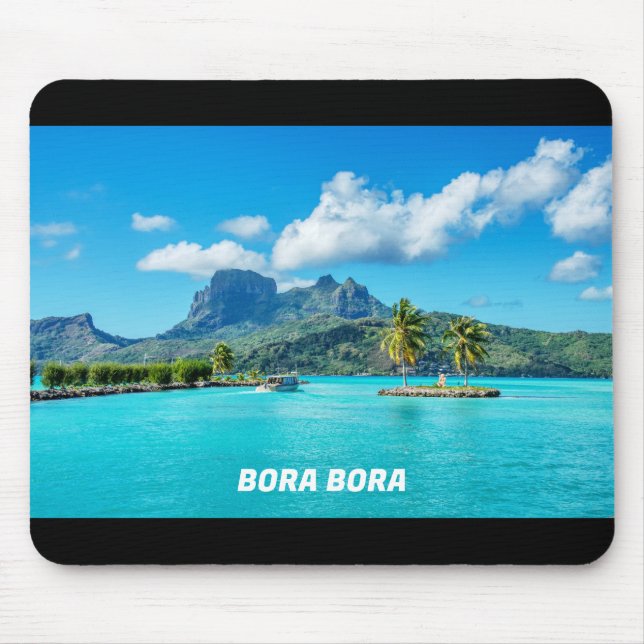 Alfombrilla De Ratón Isla BORA BORA Dream (Frente)