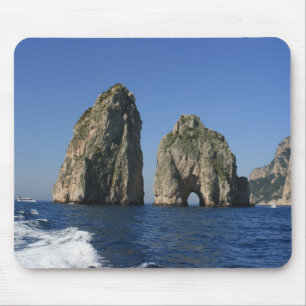 Alfombrilla De Ratón Isla de Capri, Faraglioni