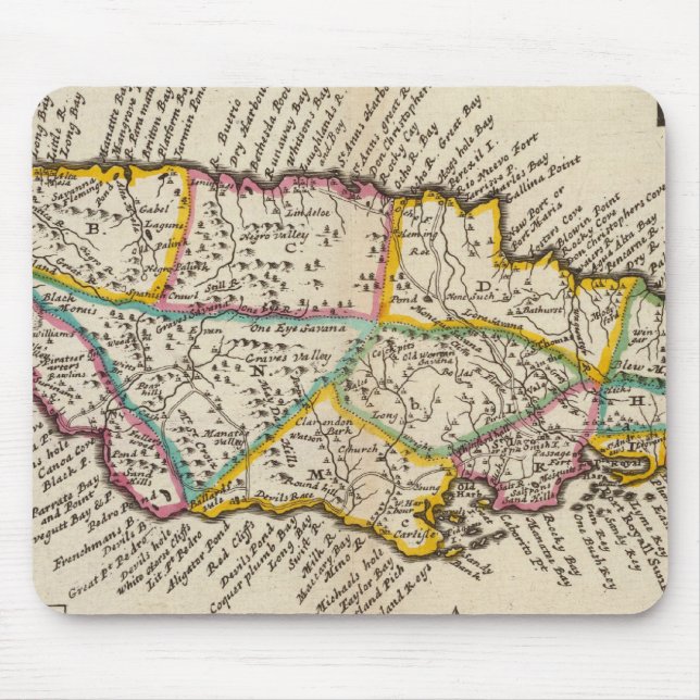 Alfombrilla De Ratón Isla de Jamaica (Frente)