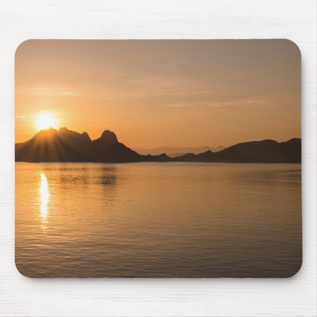 Alfombrilla De Ratón Isla de Komodo al atardecer (Frente)