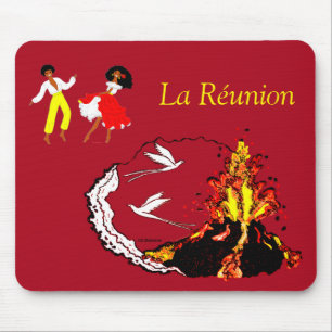 Alfombrilla De Ratón Isla de la Reunión