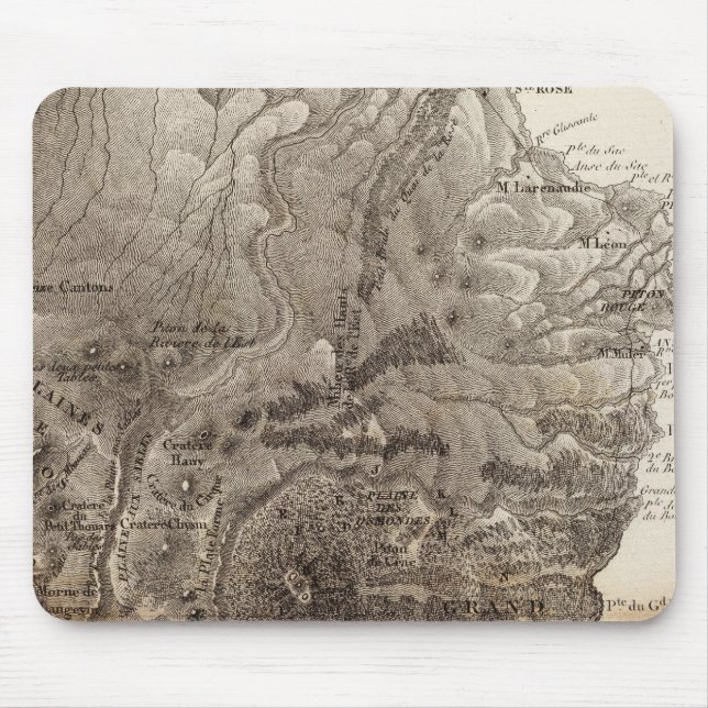 Alfombrilla De Ratón Isla de Mascareigne (Frente)