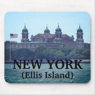 Alfombrilla De Ratón Isla Ellis de Nueva York