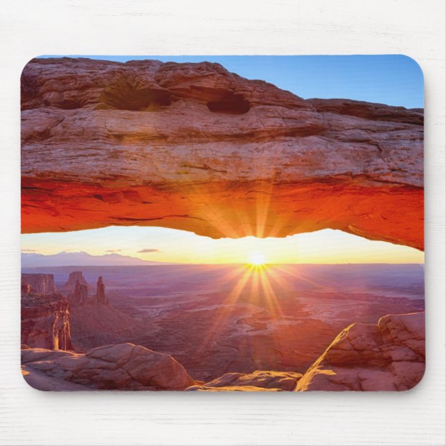 Alfombrilla De Ratón Isla en el cielo (Frente)