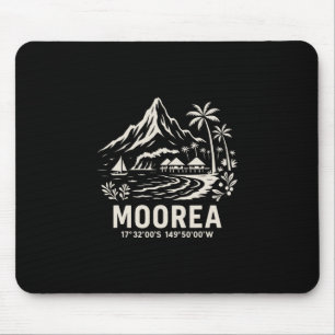 Alfombrilla De Ratón Isla Moorea Polinesia Francesa Vacaciones en la Pl