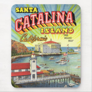 Alfombrilla De Ratón Isla Mousepad de Catalina