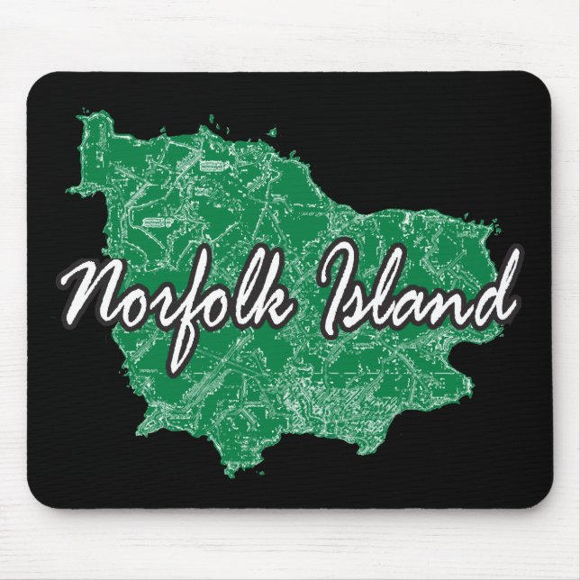 Alfombrilla De Ratón Isla Norfolk (Frente)