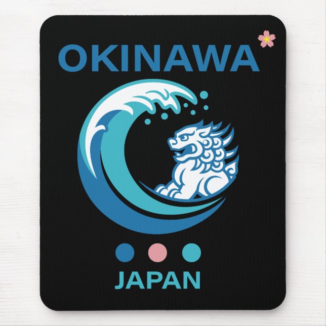 Alfombrilla De Ratón Isla Okinawa Japón (Frente)