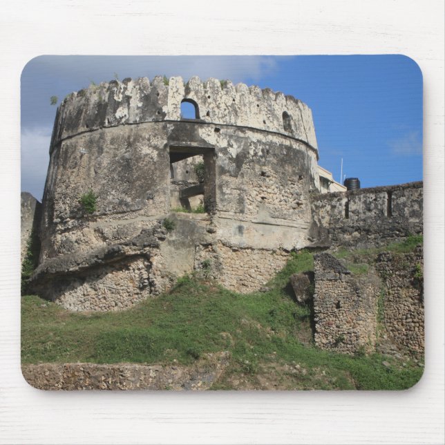 Alfombrilla De Ratón Isla Zanzíbar - Antiguo Fort Mouse Pad (Frente)