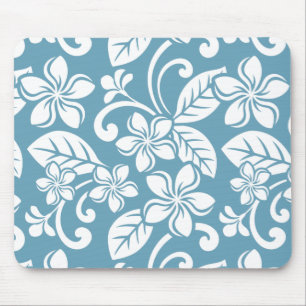 Alfombrilla De Ratón ISLAND PLUMERIA (AZUL ESLADO) Mousepad
