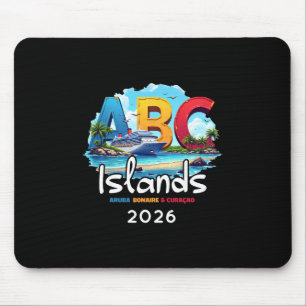 Alfombrilla De Ratón Islas Abc Aruba Bonaire Curazao Vacaciones de Cruc