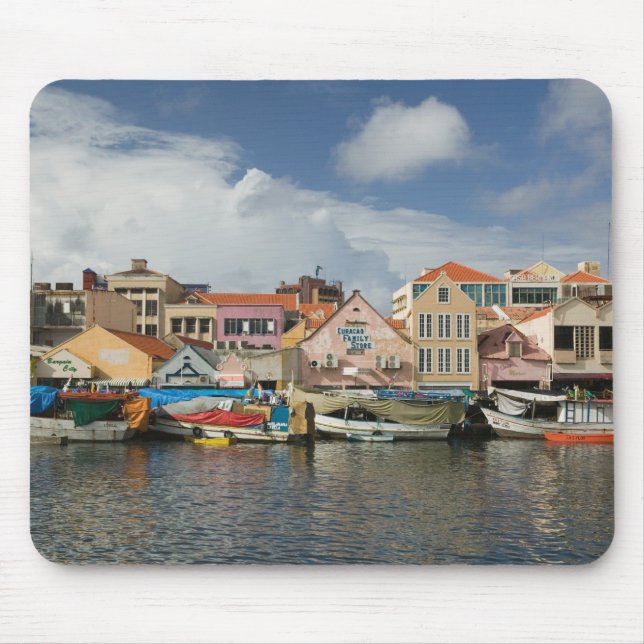 Alfombrilla De Ratón Islas ABC, CURACAO, Willemstad: Punda, (Frente)