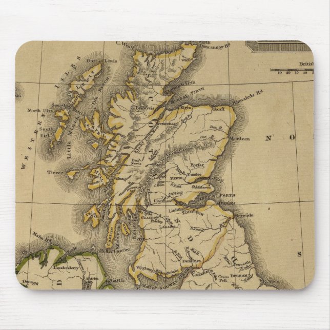 Alfombrilla De Ratón Islas Británicas 2 (Frente)