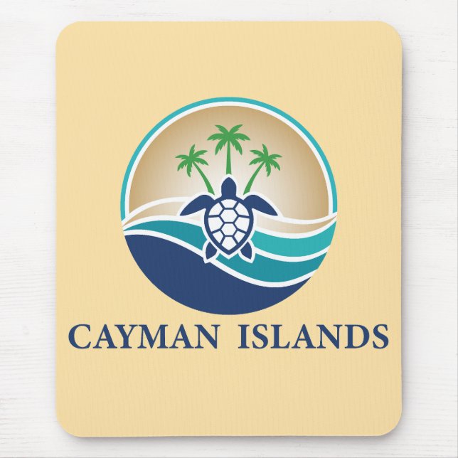 Alfombrilla De Ratón Islas Caimán Caribe (Frente)
