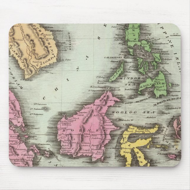 Alfombrilla De Ratón Islas del Este de India 2 (Frente)
