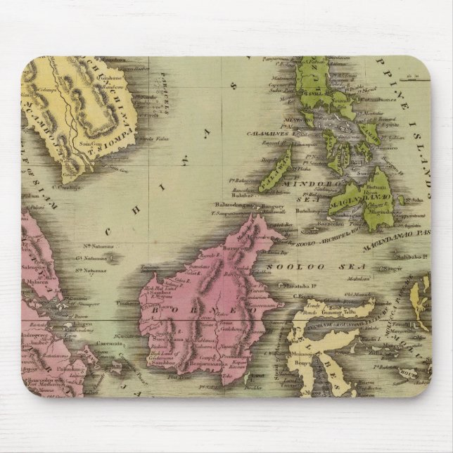 Alfombrilla De Ratón Islas del Este de India 2 (Frente)