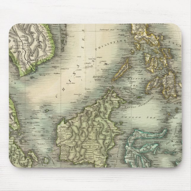 Alfombrilla De Ratón Islas del Este de India 3 (Frente)