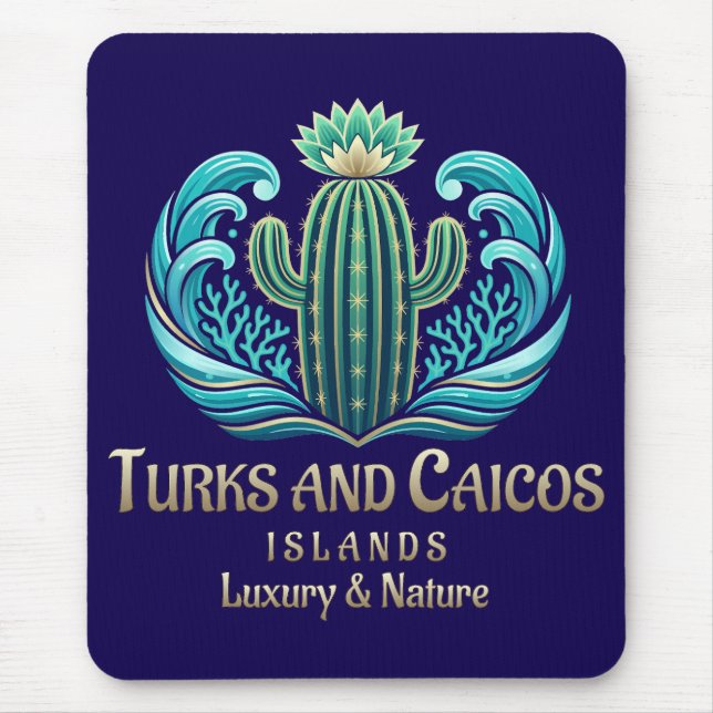 Alfombrilla De Ratón Islas Turcas y Caicos (Frente)