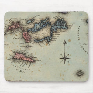 Alfombrilla De Ratón Islas Vírgenes