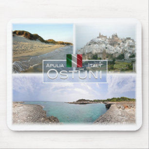 Alfombrilla De Ratón IT Italia - Apulia - Ostuni
