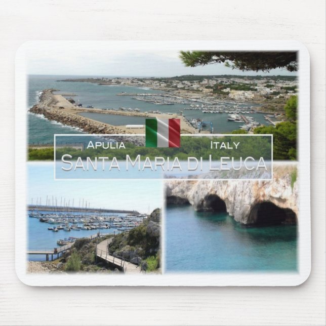 Alfombrilla De Ratón IT Italia - Apulia - Santa Maria di Leuca (Frente)
