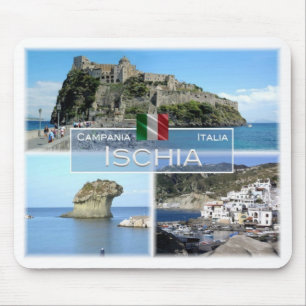 Alfombrilla De Ratón IT Italia - Campania - Isola d'Ischia